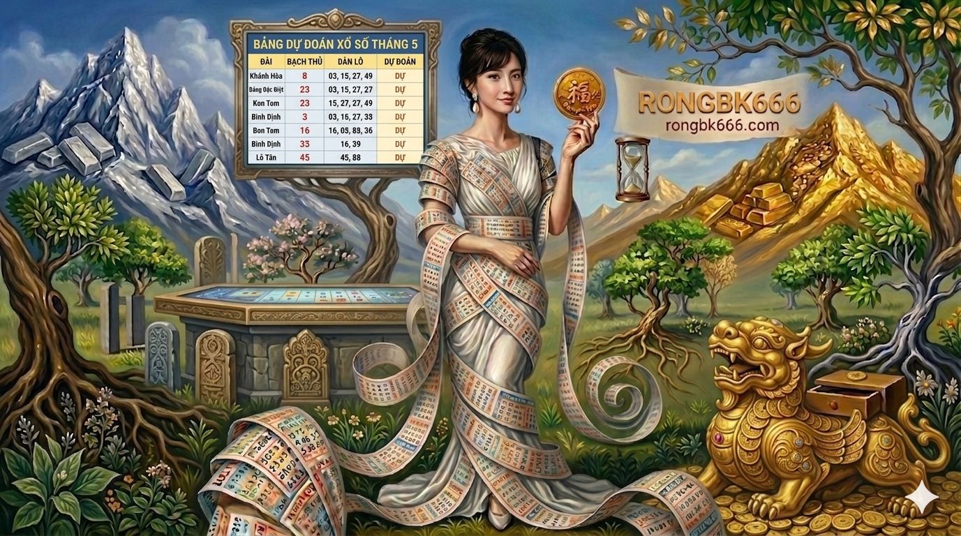 Dự đoán xổ số tháng 5 – Soi cầu miền Bắc Rongbk666